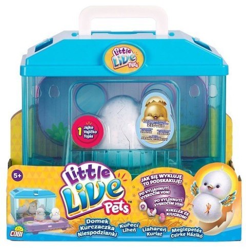 Little Live Pets Kurczaczek z domkiem Cobi