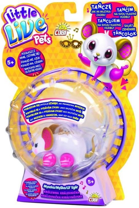 Little Live Pets Myszka Królewna Cobi