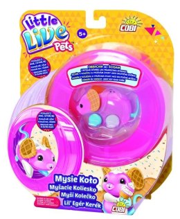 Little Live Pets Myszka z kołowrotkiem, Wafelek Cobi