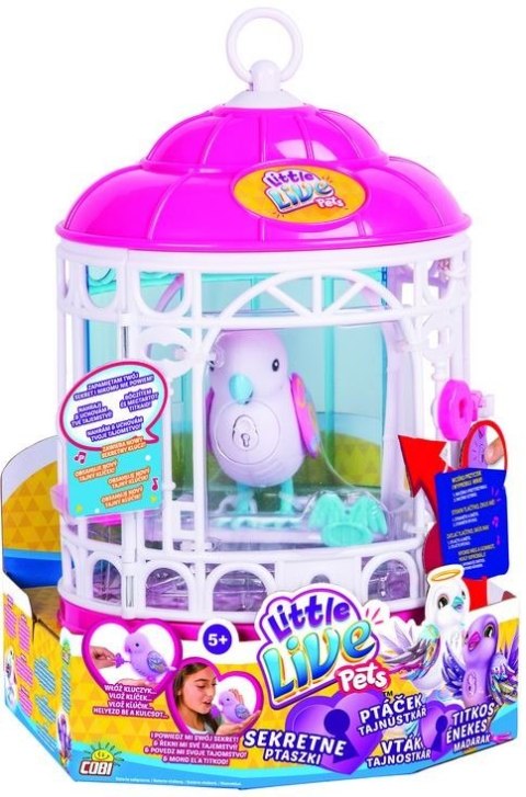 Little Live Pets Sekretny Ptaszek, Aniołek Cobi