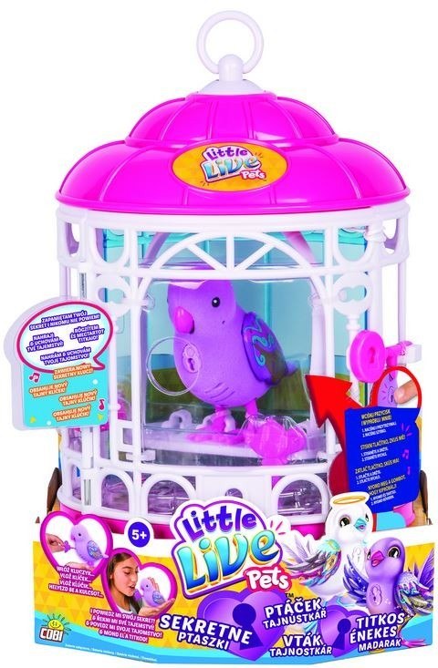 Little Live Pets Sekretny Ptaszek, Marzyciel Cobi