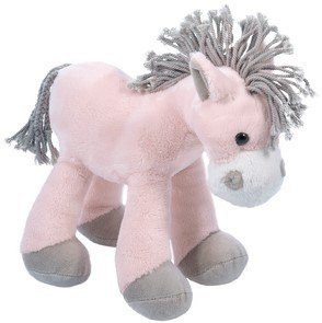 Maskotka Konik Gaia różowy 20 cm Beppe