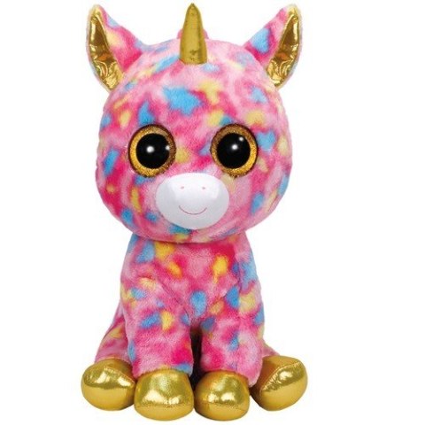 Maskotka TY Beanie Boos Wielobarwny jednorożec 62 cm Meteor
