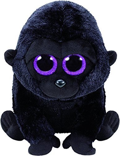 Maskotka TY Beanie Boos - czarny goryl George, 24 cm Meteor