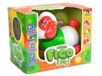 Piesek Figo z kością Madej