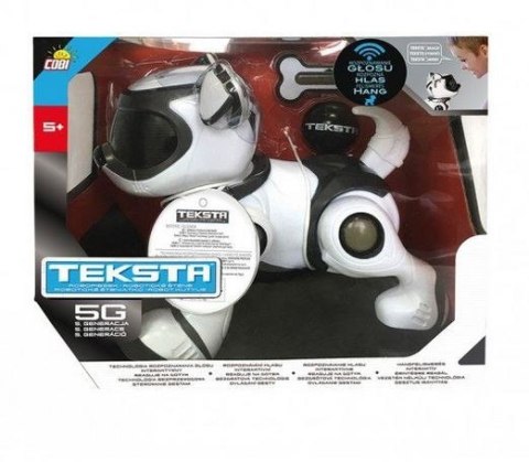 Teksta Robopiesek sterowany głosem, black Cobi
