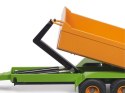 Traktor Fendt z przyczepą z podnośnikiem Siku