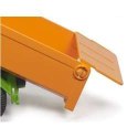 Traktor Fendt z przyczepą z podnośnikiem Siku