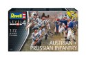 Zestaw figurek Seven Years War Austtrian & Prussian Infantry Revell