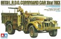 British L.R.D.G. Command Car 30cwt Truck Tamiya