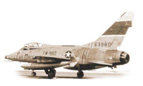 F-100F Super Sabre Italeri