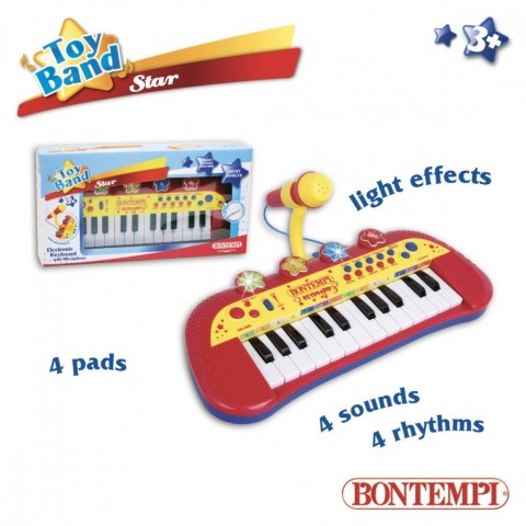 Keyboard z mikrofonem Star Bontempi