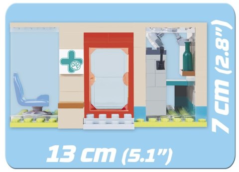 Klocki Action Town 100 elementów Weterynarz Cobi Klocki