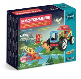 Klocki Creator Adventure Jungle 32 elementów Magformers