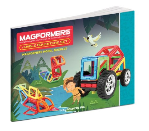 Klocki Creator Adventure Jungle 32 elementów Magformers