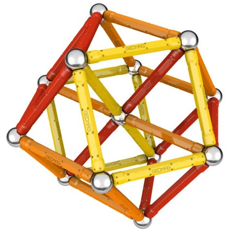 Klocki magnetyczne Color 64 elementy Geomag