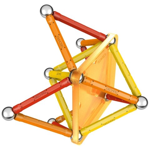 Klocki magnetyczne Color 64 elementy Geomag
