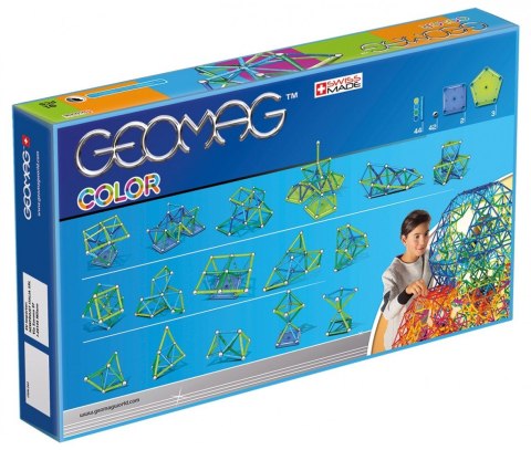 Klocki magnetyczne Color 91 elementów Geomag