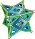 Klocki magnetyczne Panels 192 elementy Geomag