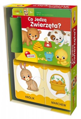 Książeczki Carotiny - Co jedzą zwierzęta? Lisciani