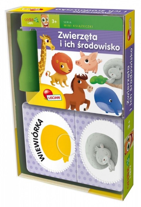Książeczki Carotiny - Zwierzęta i ich środowisko Lisciani
