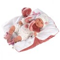 Lalka Mimi z dźwiękami 42 cm, płacze i mówi mama, papa Llorens