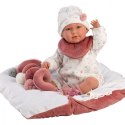 Lalka Mimi z dźwiękami 42 cm, płacze i mówi mama, papa Llorens