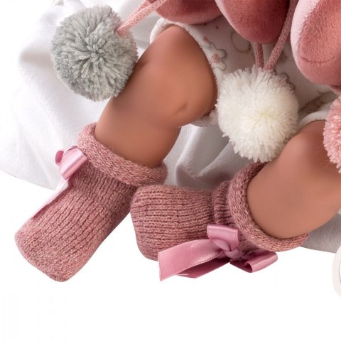 Lalka Mimi z dźwiękami 42 cm, płacze i mówi mama, papa Llorens