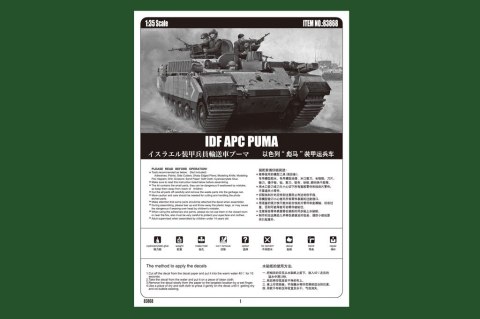 Model plastikowy IDF APC Puma Hobby Boss
