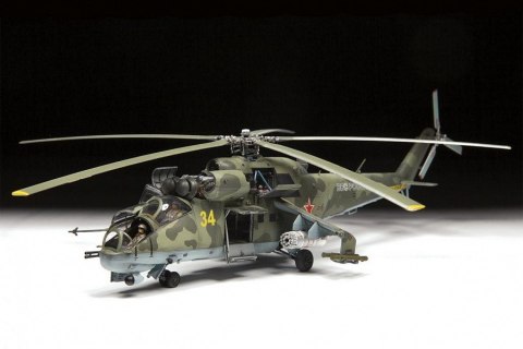 Model plastikowy MIL Mi-24P HIND-F Attack Helicopter Zvezda