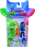 PJ MASKS Świecąca figurka 2-pak, Gekko i Ninja Cobi