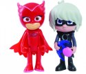 PJ MASKS Świecąca figurka 2-pak, Sowella i Luna Cobi
