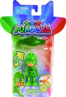PJ MASKS Świecąca figurka z opaską, Gekko Cobi