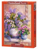 Puzzle 1500 elementów Liliowe kwiaty Castor