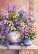 Puzzle 1500 elementów Liliowe kwiaty Castor