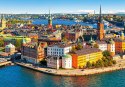 Puzzle 500 elementów Sztokholm Szwecja Stare Miasto Castor