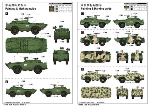 Model plastikowy Russian BRDM-1 Trumpeter