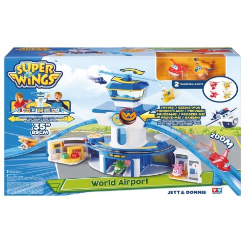 SUPER WINGS Zestaw lotnisko Cobi