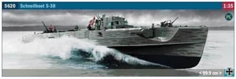 Typ S-38 Schnellboot with Bofors Italeri