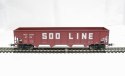 Wagon Hopper Car SOO LINE 50 Mehano