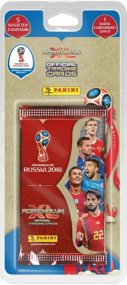 FIFA World Cup Russia 2018 XL blister Panini Kolekcja