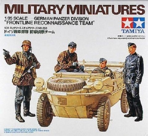 Model plastikowy German Panzer Division "Frontline Reconnaissance Team" Tamiya
