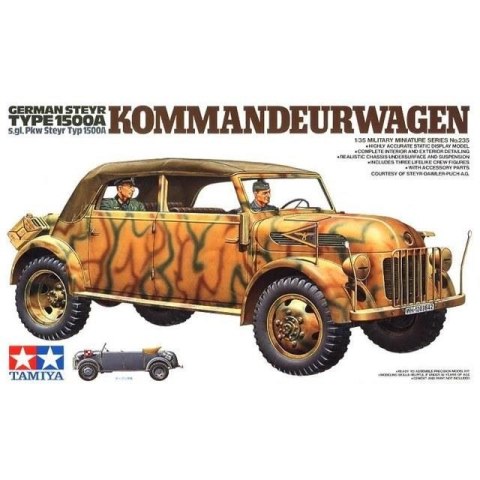 German Steyr Type 1500A Kommandeurwagen Tamiya