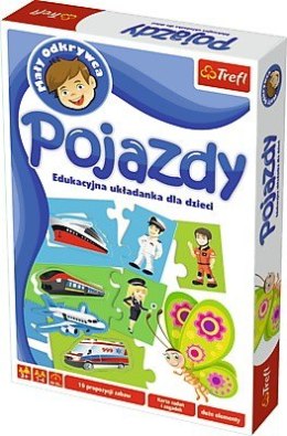 Gra Mały Odkrywca, Pojazdy Trefl