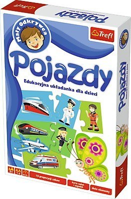 Gra Mały Odkrywca, Pojazdy Trefl