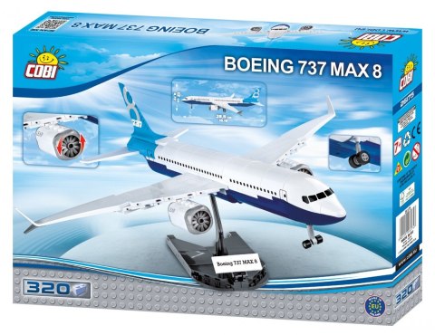 Klocki 320 elementów Boeing 737 Max 8 Cobi Klocki