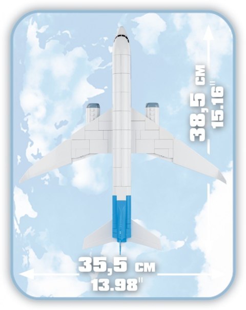 Klocki 320 elementów Boeing 737 Max 8 Cobi Klocki