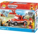 Klocki Action Town 140 elementów Ciężarówka straży pożarnej Cobi Klocki
