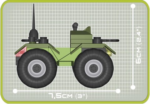 Klocki Small Army 140 elementów Poligon Cobi Klocki