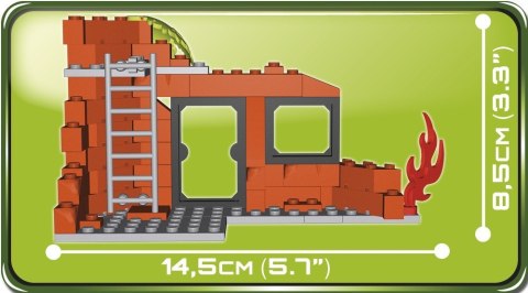 Klocki Small Army 140 elementów Poligon Cobi Klocki
